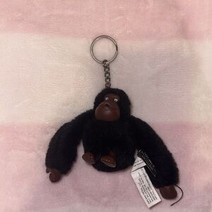 NWT Kipling‎ Black Gorilla Keychain